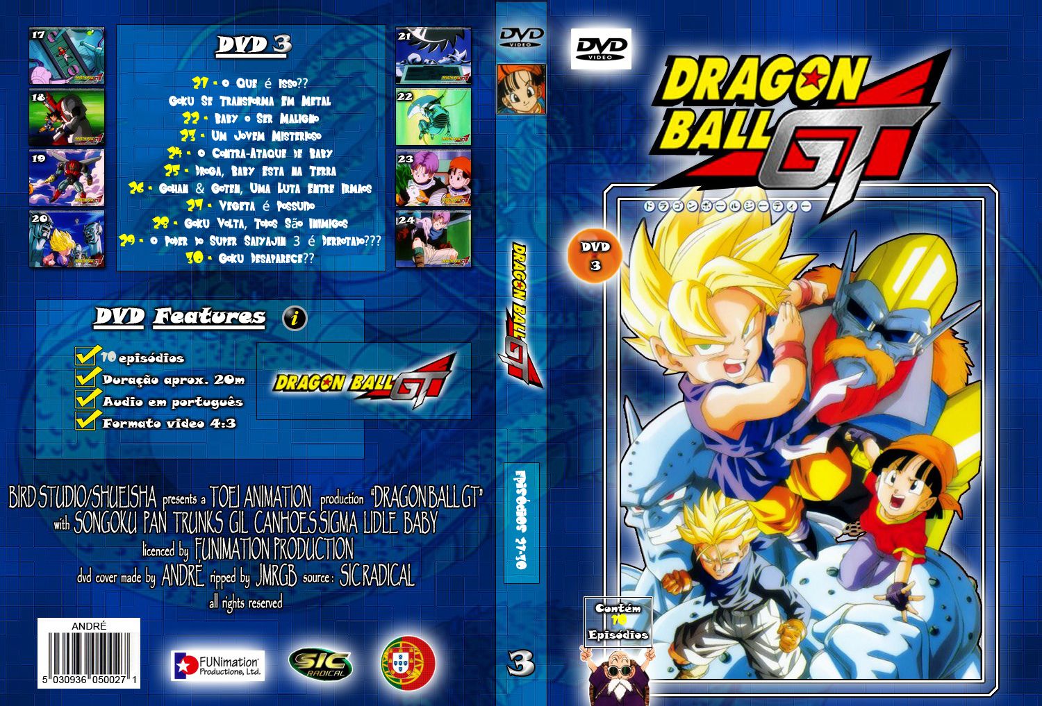 Dragon Ball GT – Saga Completa (7 Discos)