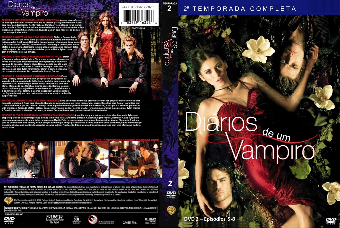 Diários De Um Vampiro - Serie Completa Em Dvd (dublado)